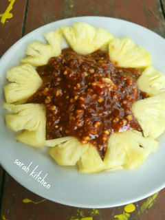Foto resep Sambal Rujak Buah/Sambal Lotis