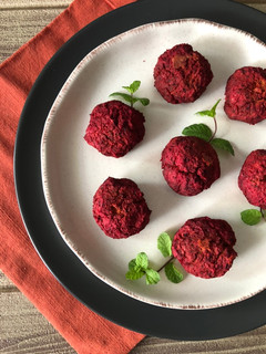 Foto de Falafel de Beterraba
