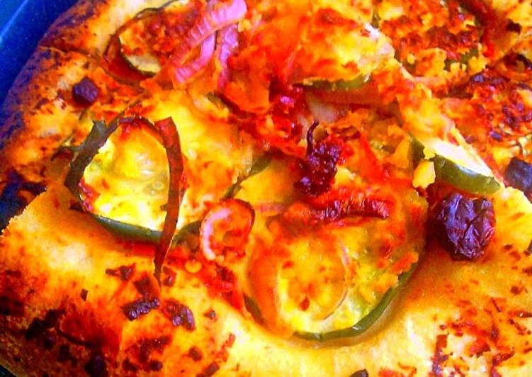 Simple Way to Make Award-winning Pizza Series - The Pizza Toppings: Cucumber Onion Pizza