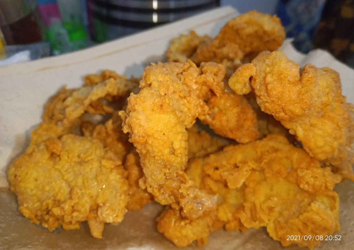 Kulit Ayam Crispy (Tepung Kobe)