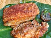 Hình ảnh của thịt quay lò nướng