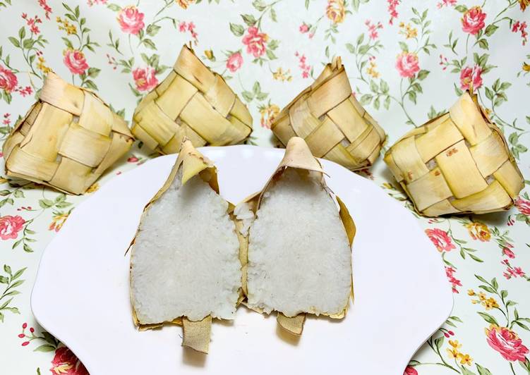 Ketupat lebaran hanya 25 menit