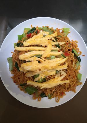 Foto resep Mie goreng tektek enak