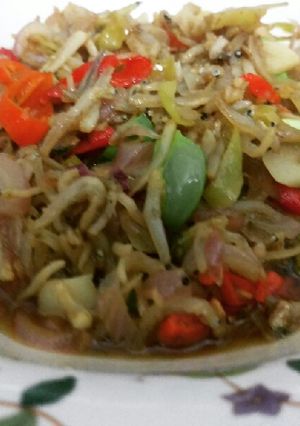 Foto resep 60#Tumis teri pete