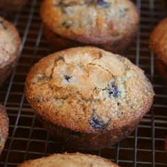 A picture of Blueberry Muffins.