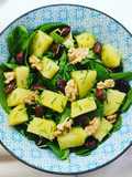 Insalata di patate e spinacini novelli
