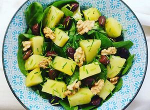 Foto di Insalata di patate e spinacini novelli
