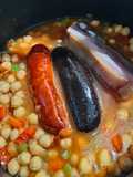 Garbanzos con Compango Asturiano