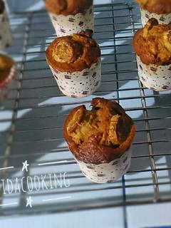 Foto resep BANANA MUFFIN (MUFFIN PISANG) "No Mixer"