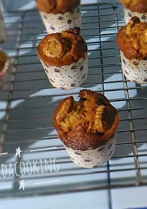 Foto resep BANANA MUFFIN (MUFFIN PISANG) "No Mixer"