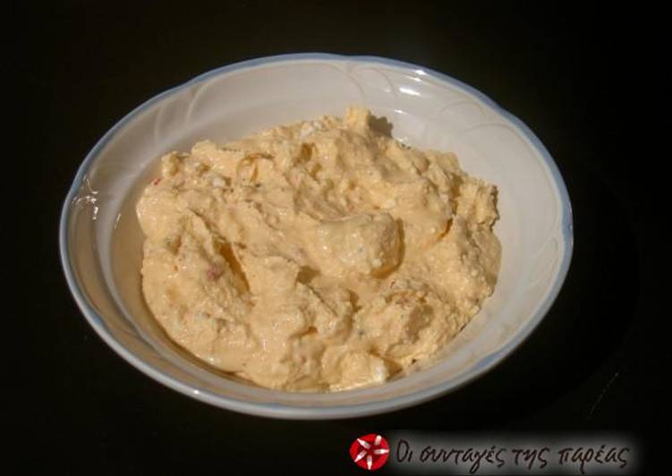 Steps to Make Super Quick Homemade Spicy feta cheese spread