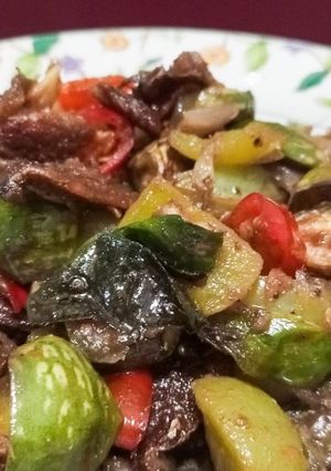Foto resep Tumis Terong Ikan Asin
