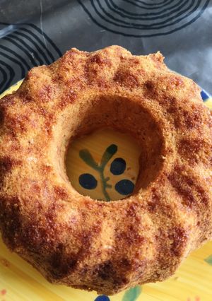 Une photo de Gâteau pommes noisettes pralinées