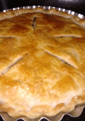Una foto de Super tarta de manzana y peras