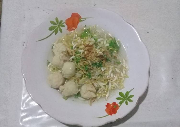 Resep Bakso ayam homemade Anti Gagal