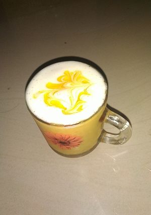 A picture of Mango mousse.