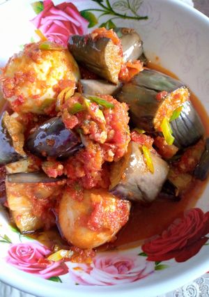 Foto resep Balado telur terong
