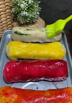 Foto resep Kerupuk nasi warna