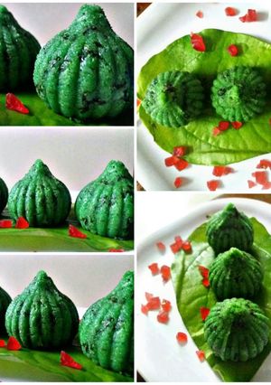 A picture of Paan modak.