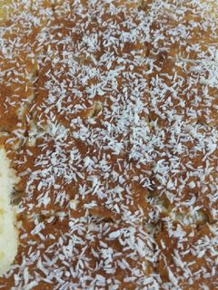 صورة لوصفة بسبوسة جوز الهند 😍