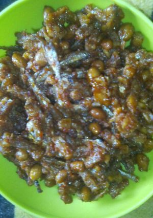 Foto resep Sambel teri kacang