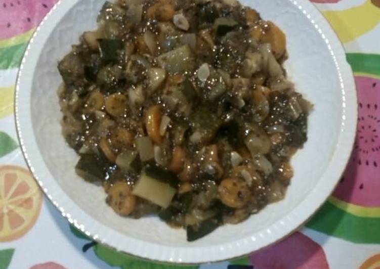Potaje frío de verduras con chía