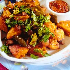 A picture of Chatkara Potatoes.