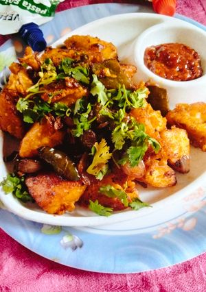 A picture of Chatkara Potatoes.