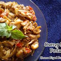 A picture of Oseng Gori Pedas.