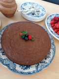 Torta de chocolate(almendras) 🥧