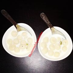 A picture of Paal Kozhukattai.