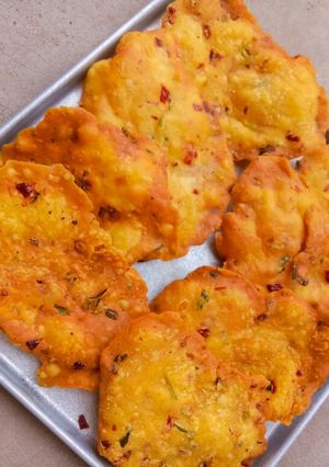Foto resep Keripik Bawang Pedas