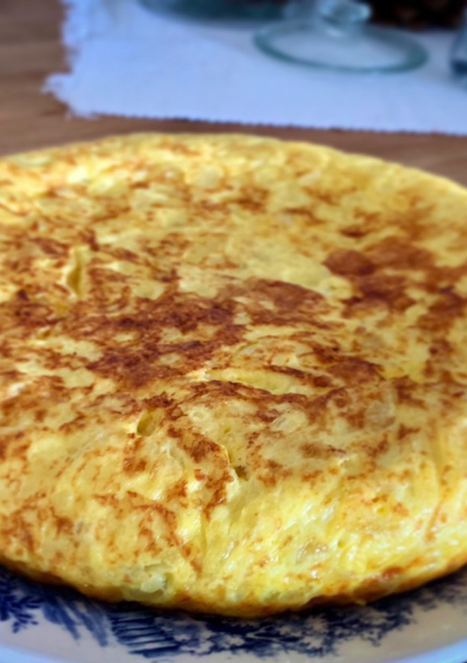 Una foto de Tortilla de patata en Thermomix