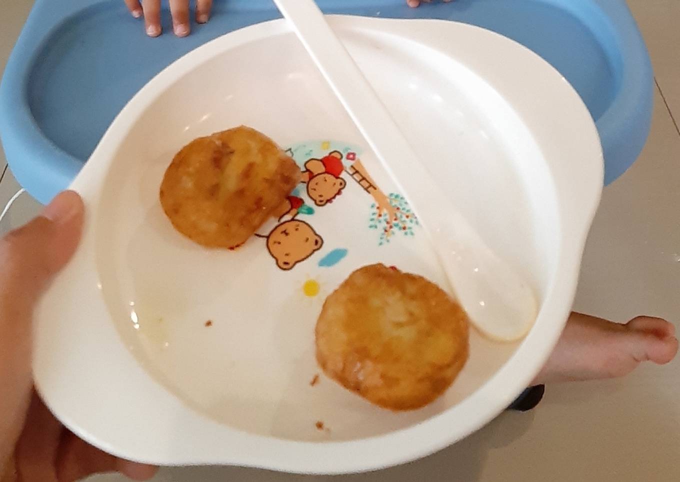 Perkedel Bayi (MPASI 4 Kuadran - 9 Month)