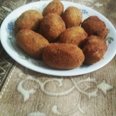 A picture of Crunchy Chicken bites.