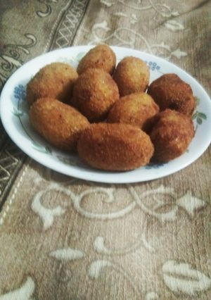 A picture of Crunchy Chicken bites.