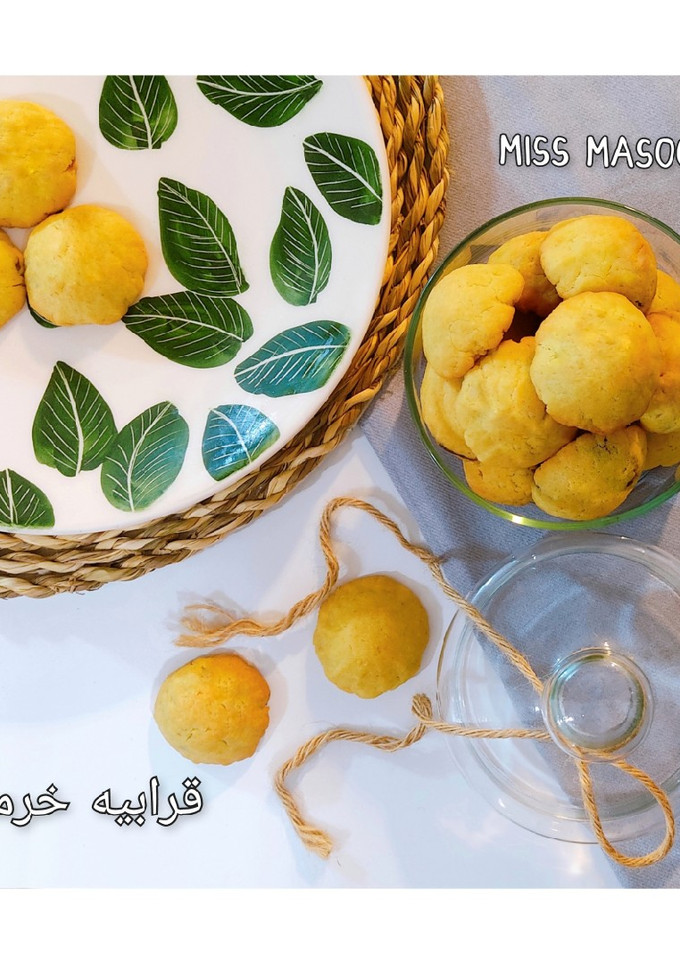 عکسی از دستور قرابیه خرمایی
