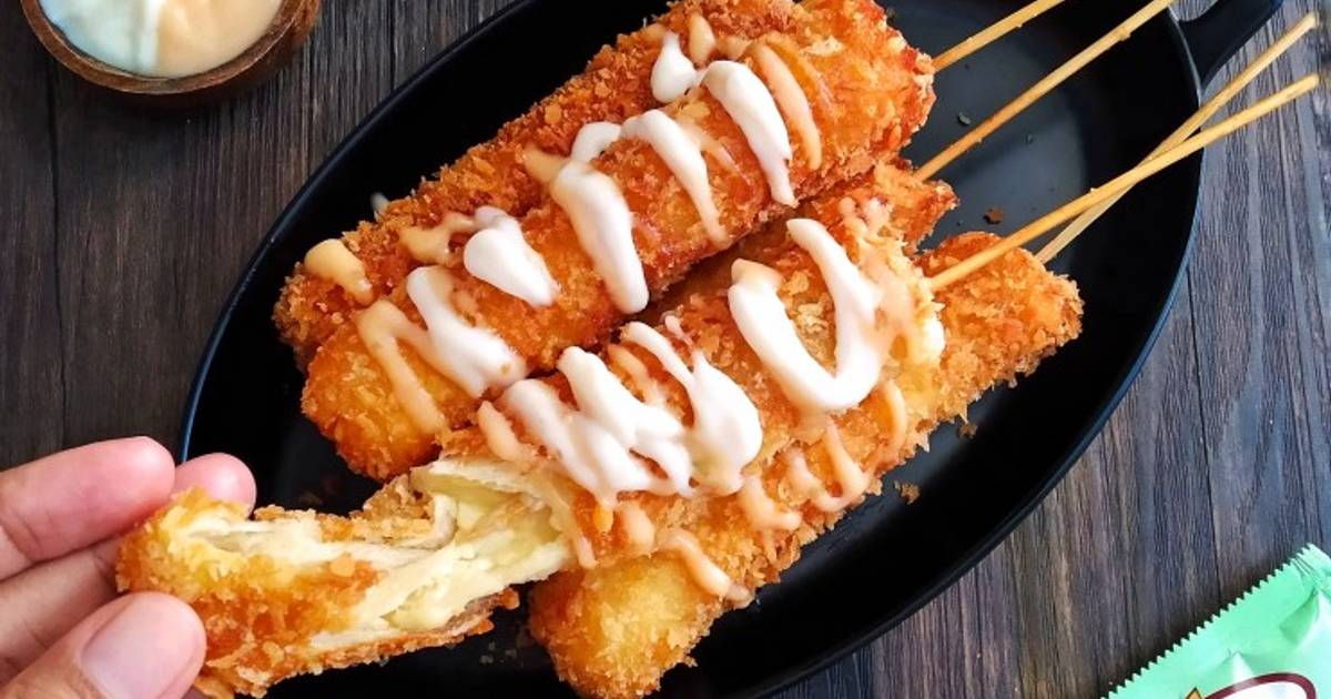 Resep Corndog Roti Tawar oleh Sinta Muller - Cookpad