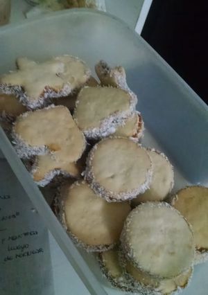 Una foto de Alfajores de maizena