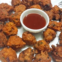 Crispy Chicken Pakora A picture of Crispy Chicken Pakora.