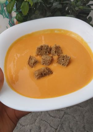 🎃Sütőtök krémleves 🎃 recept fotója
