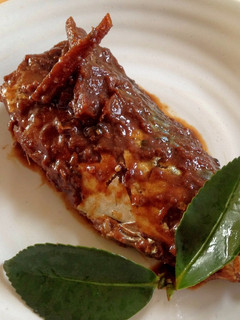 A picture of Mackerel Cooked with Miso.