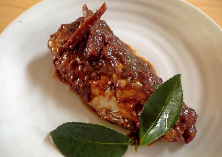 Recipe of Homemade Mackerel Cooked with Miso
