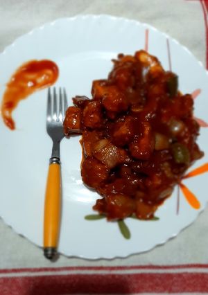 चिल्ली पनीर (Chilli Paneer recipe in hindi) रेसिपी मुख्य फोटो