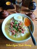 Bubur Ayam Kuah Kuning