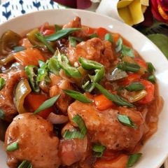 Chicken Manchurian A picture of Chicken Manchurian.