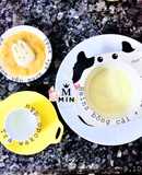 Đậu hũ non yến mạch sốt xoài