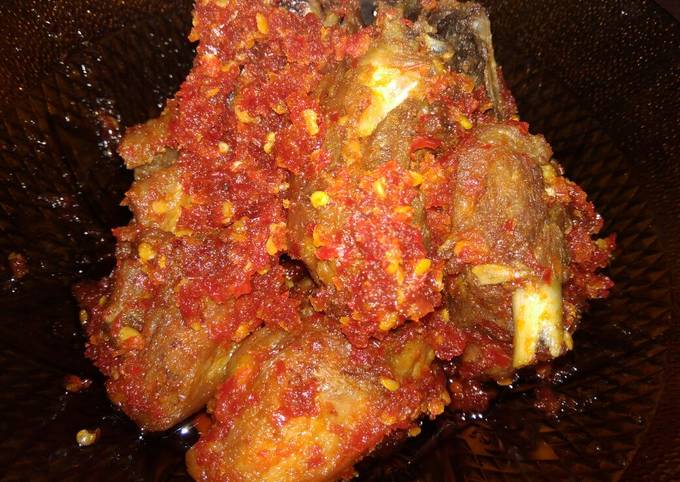 Ayam goreng balado