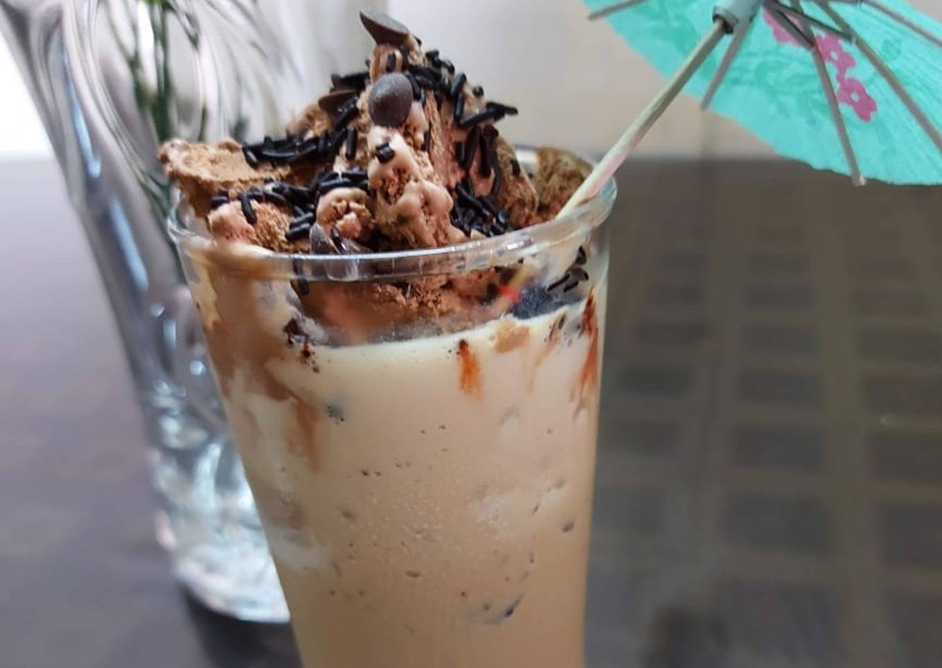 Oreo chocolate milkshake