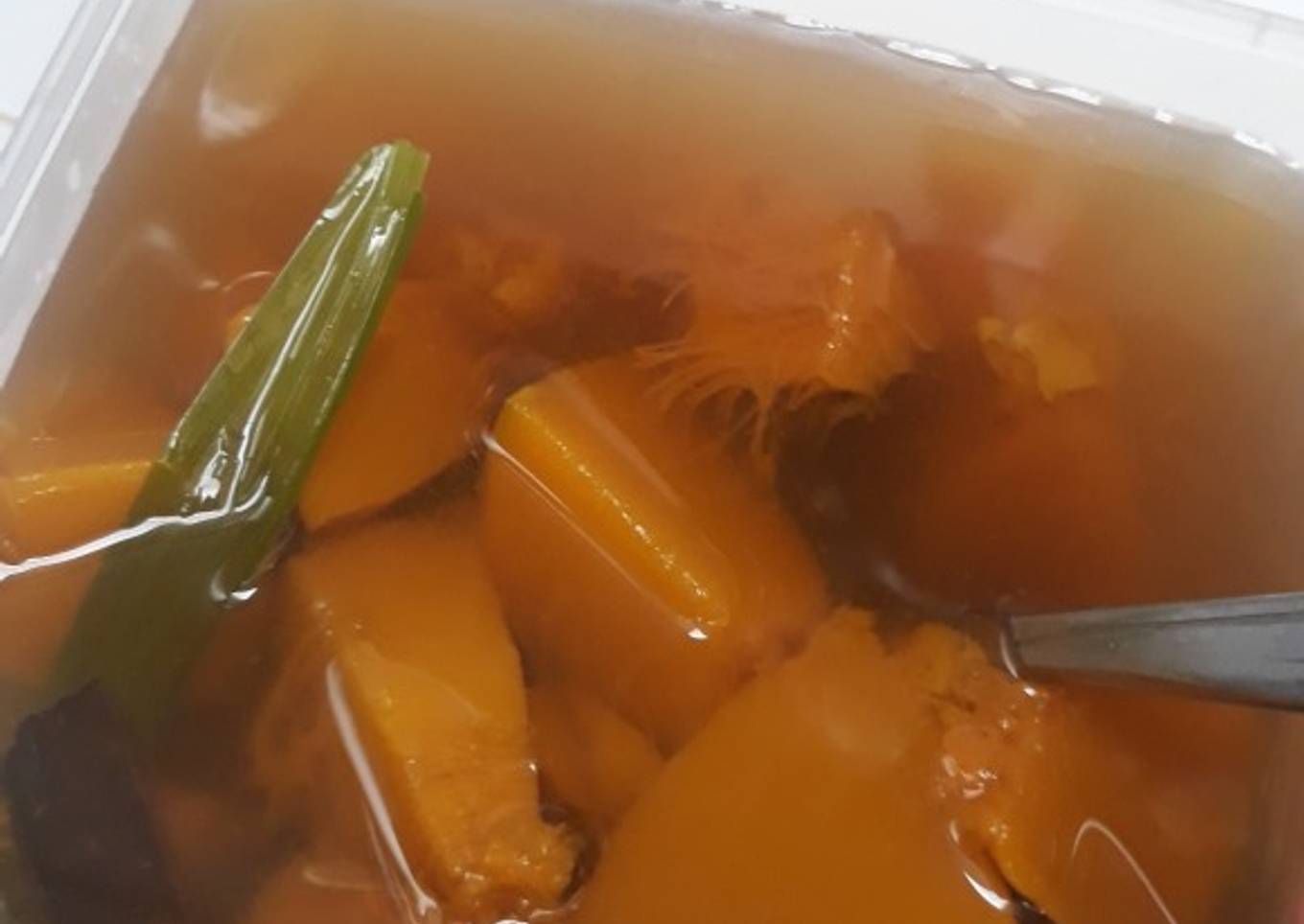 Kolak Labu Kuning tanpa santan